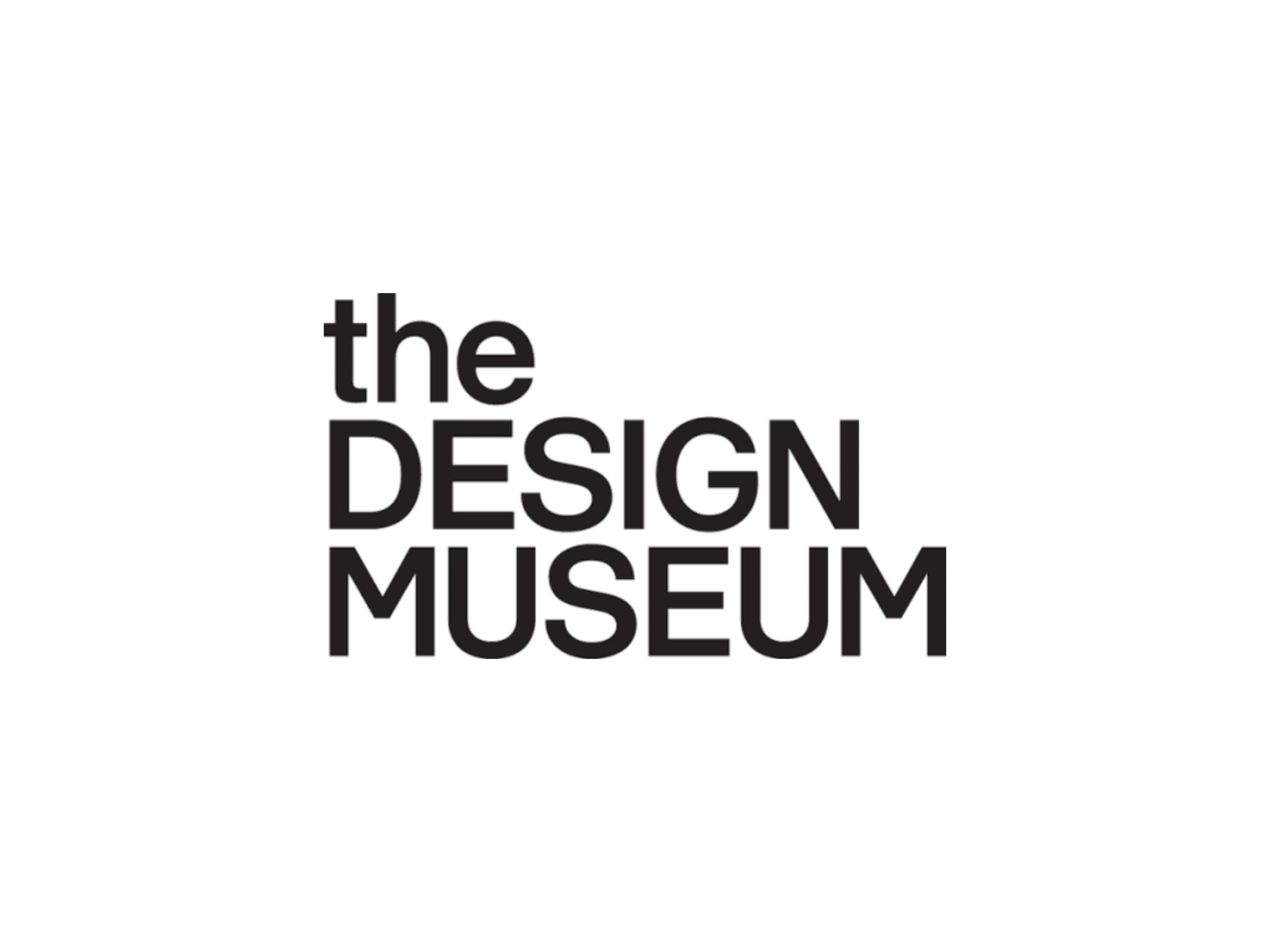 Text reads the DESIGN MUSEUM